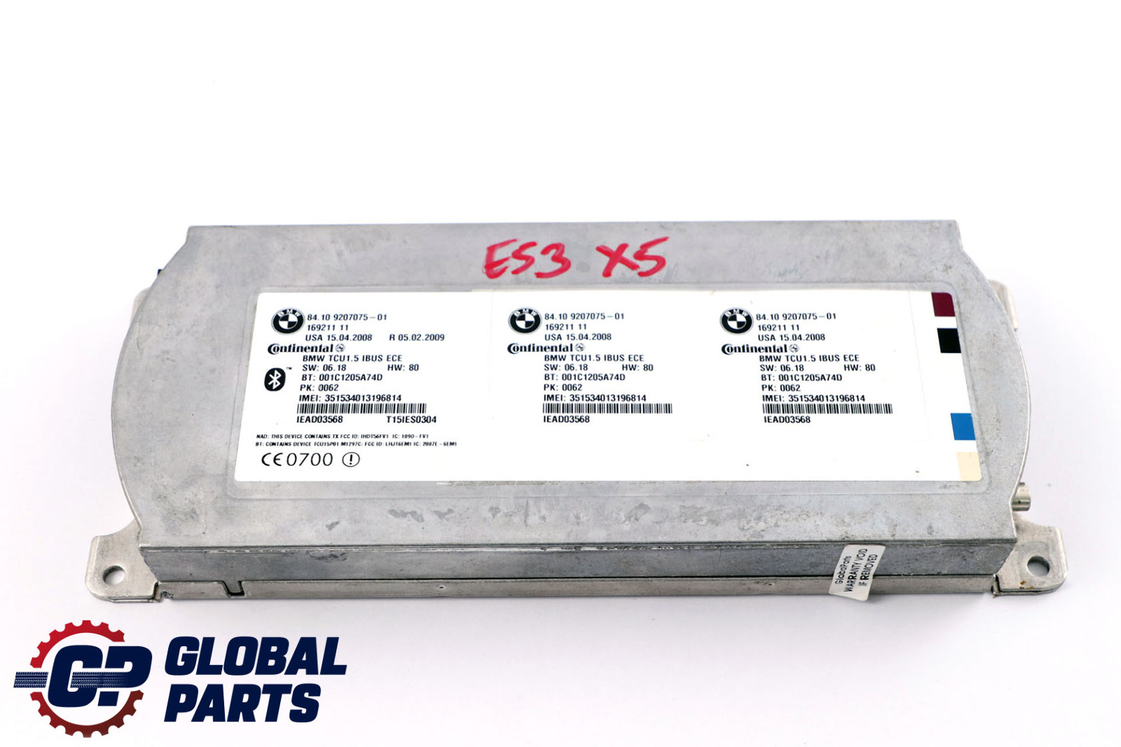 BMW X3 X5 Series E83 E53 Telematics Control Unit Module 9207075