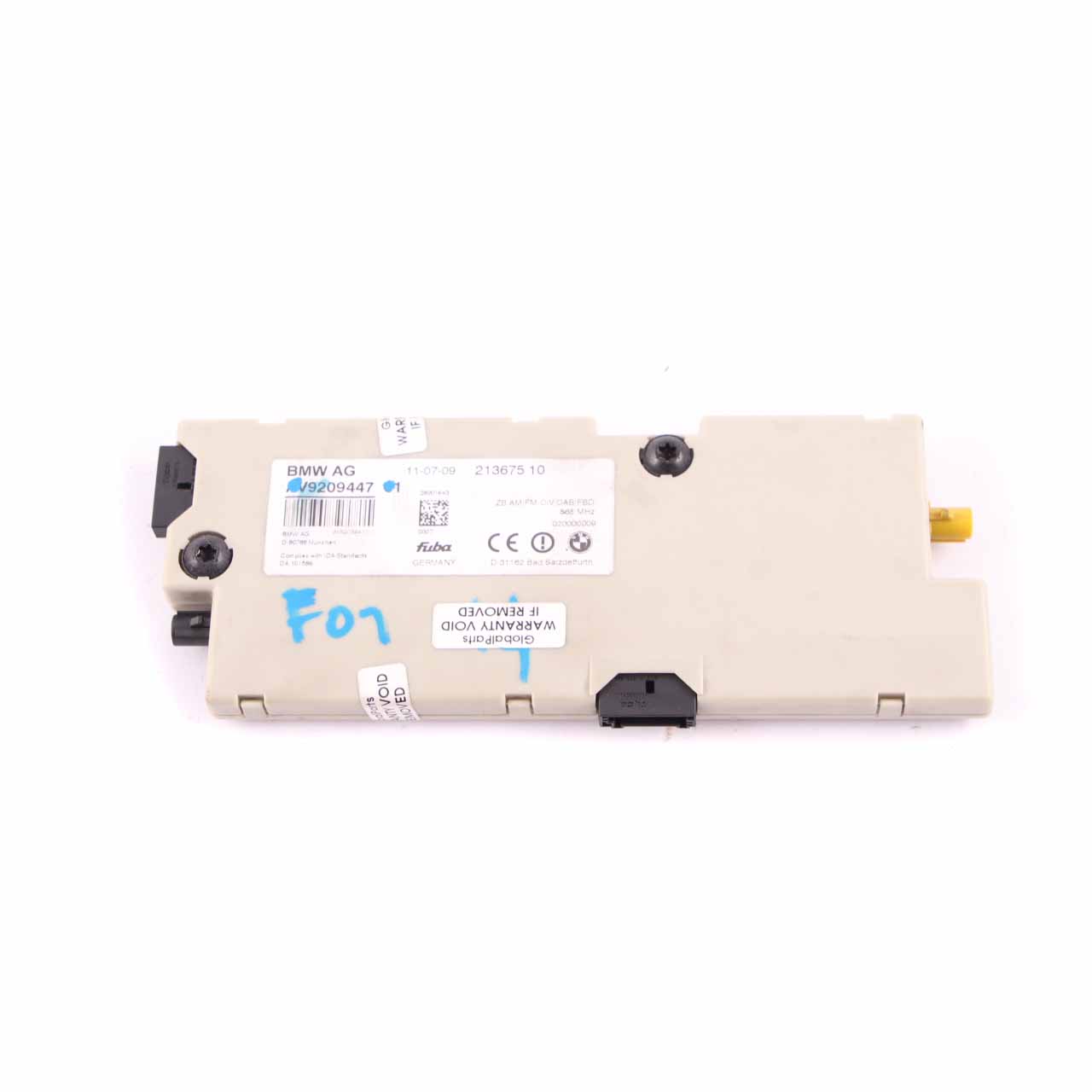 Antenna Amplifier BMW F01 Aeral Diversity 868 MHZ Control Unit FM DAB 9209447