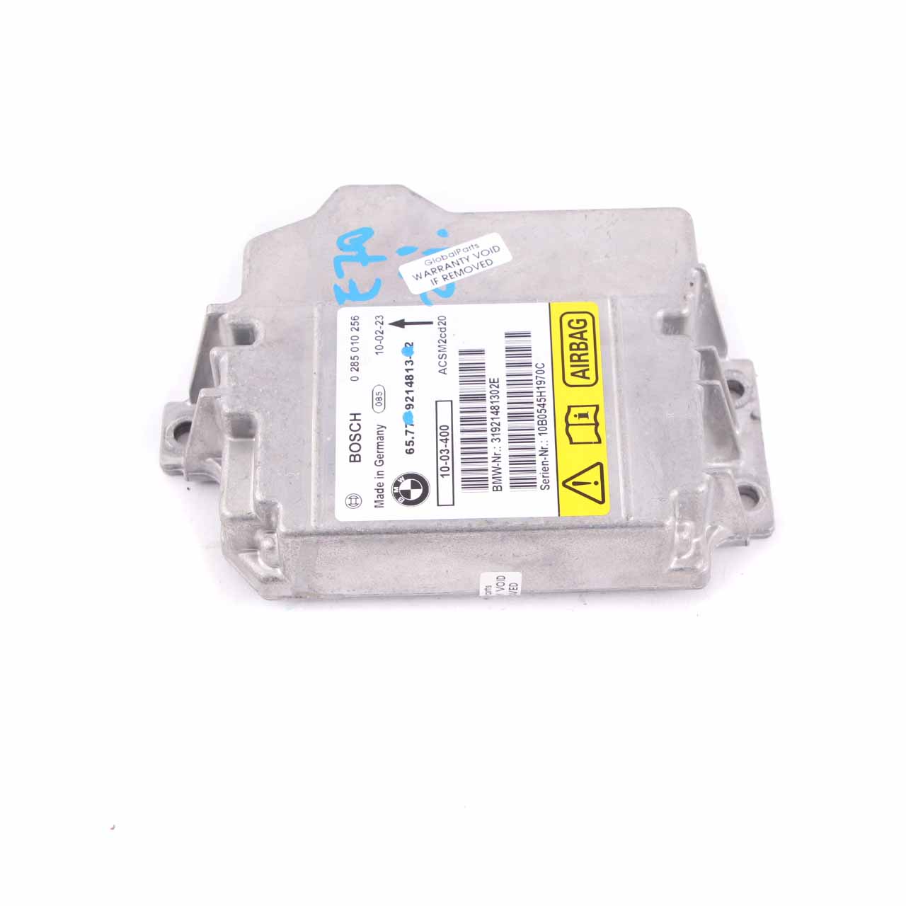 BMW X5 E70 Safety Airbag Control Unit Module ECU X6 E71 Bosch 9214813