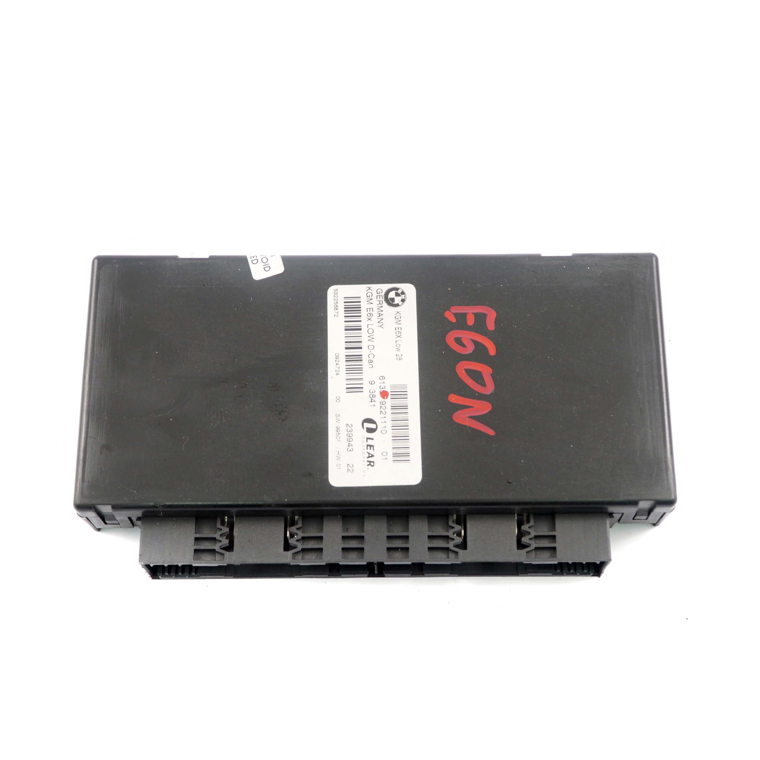 BMW 5 6 E60 E61 LCI E63 E64 Body Gateway Module ECU Control Unit 9221110