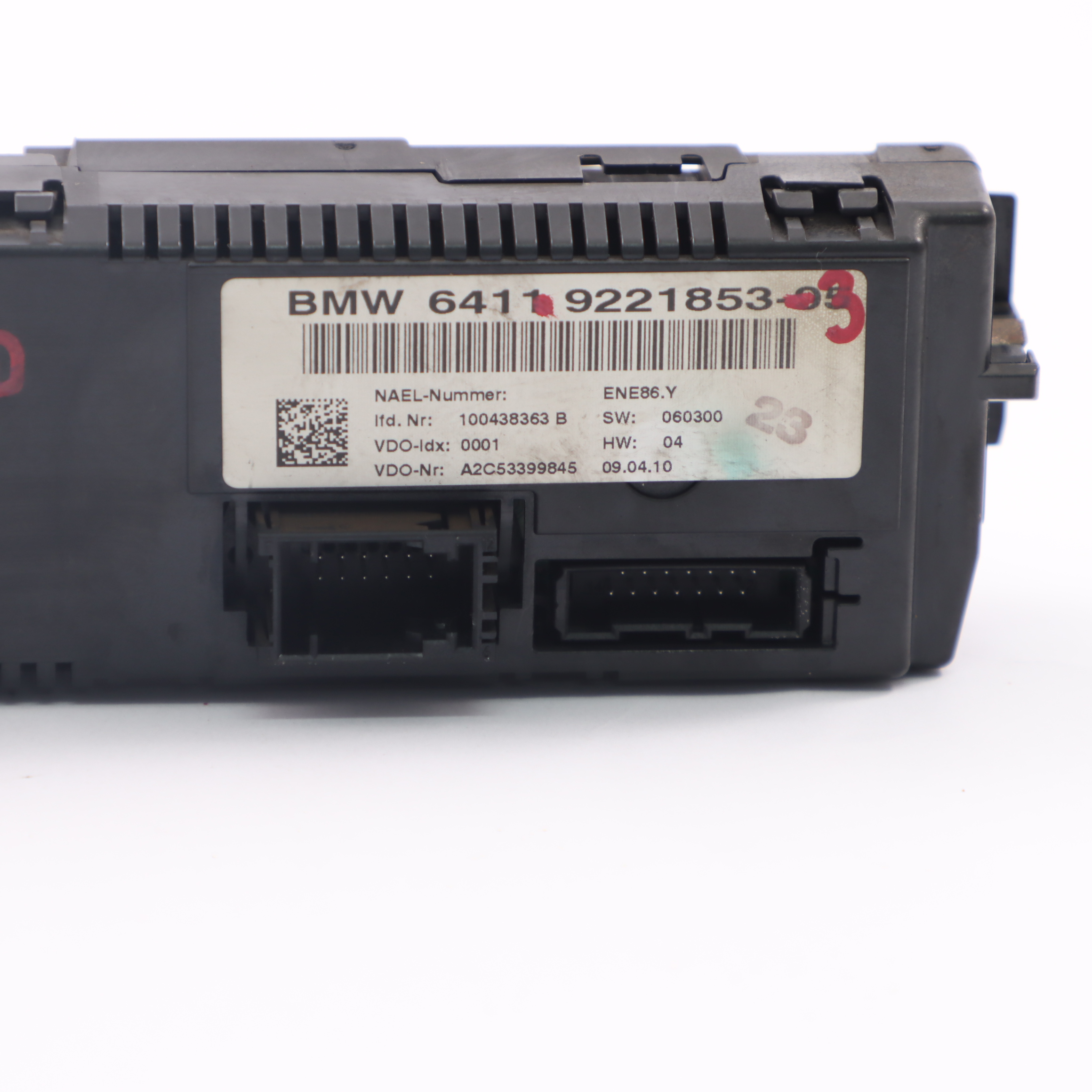 Control Unit BMW E81 E87 E90 E91 E92 Automatic Air Conditioning Module 9221853