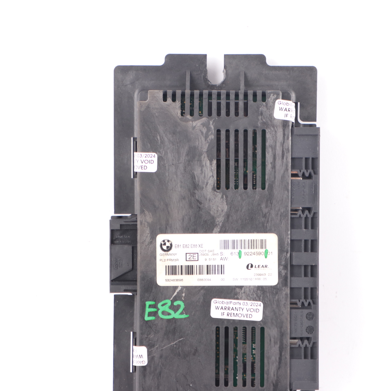 BMW E82 Footwell Light Control Unit Module ECU FRM3R PL2 Lear 9224590