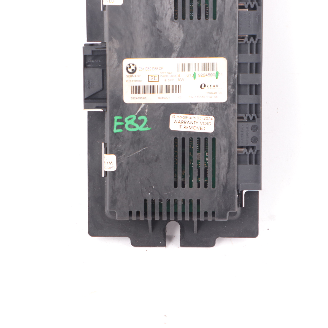 BMW E82 Footwell Light Control Unit Module ECU FRM3R PL2 Lear 9224590