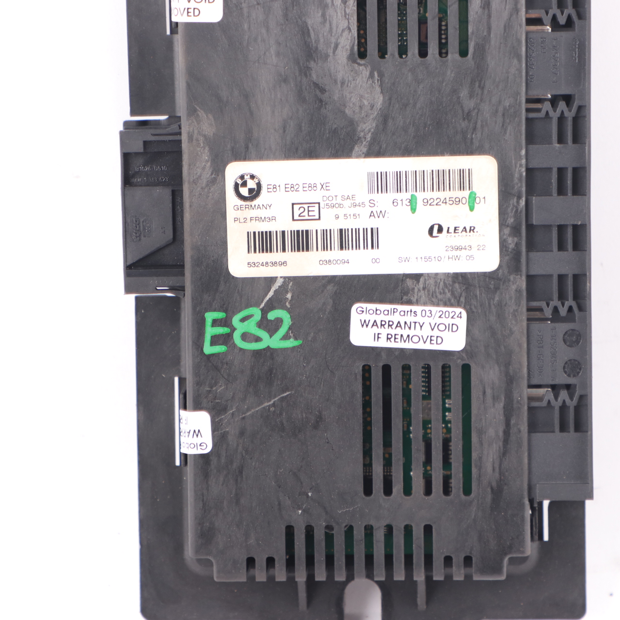 BMW E82 Footwell Light Control Unit Module ECU FRM3R PL2 Lear 9224590