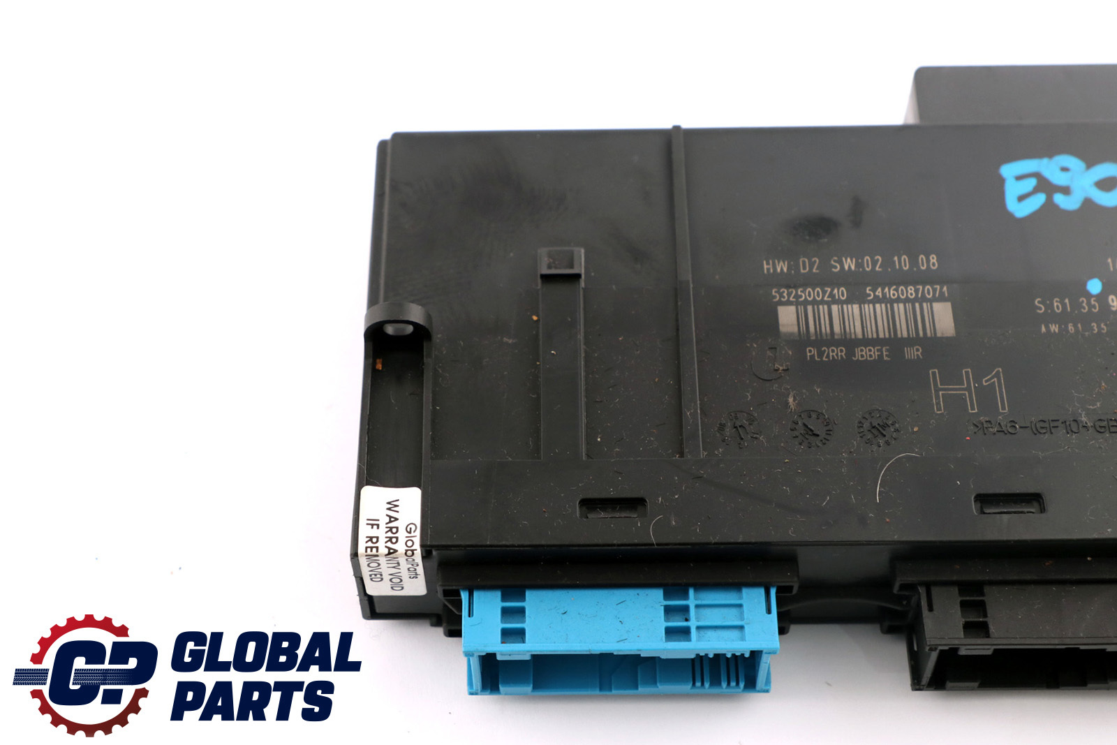 BMW E90 LCI Body Control Module H1 PL2RR JBBFE IIIR 61359227181 9227181