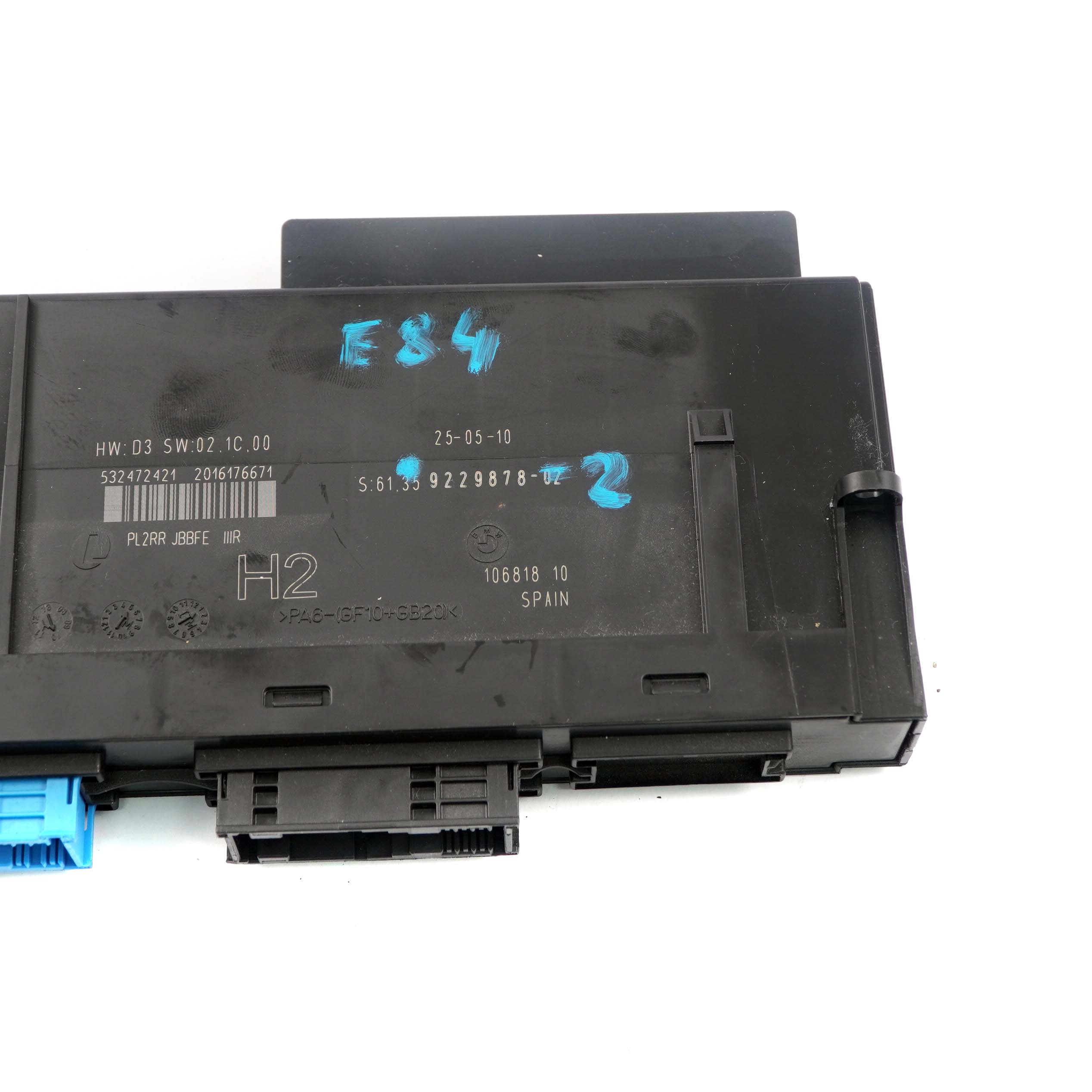 BMW X1 E84 ECU Body Control Module Junction Box H2 PL2RR JBBFE IIIR 9229878