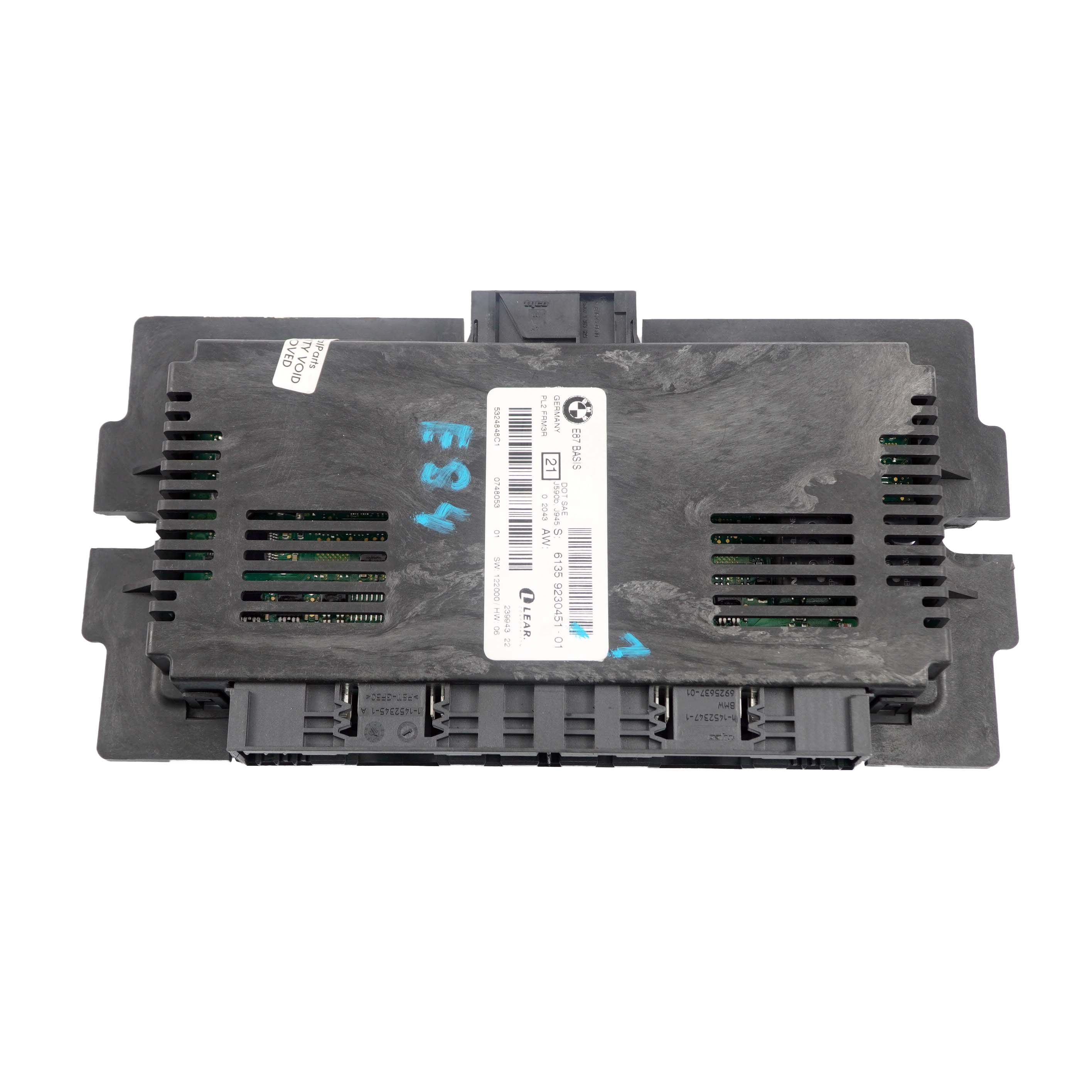 BMW X1 Series E84 ECU Footwell Light Module BASIS PL2 FRM3R Lear 9230451