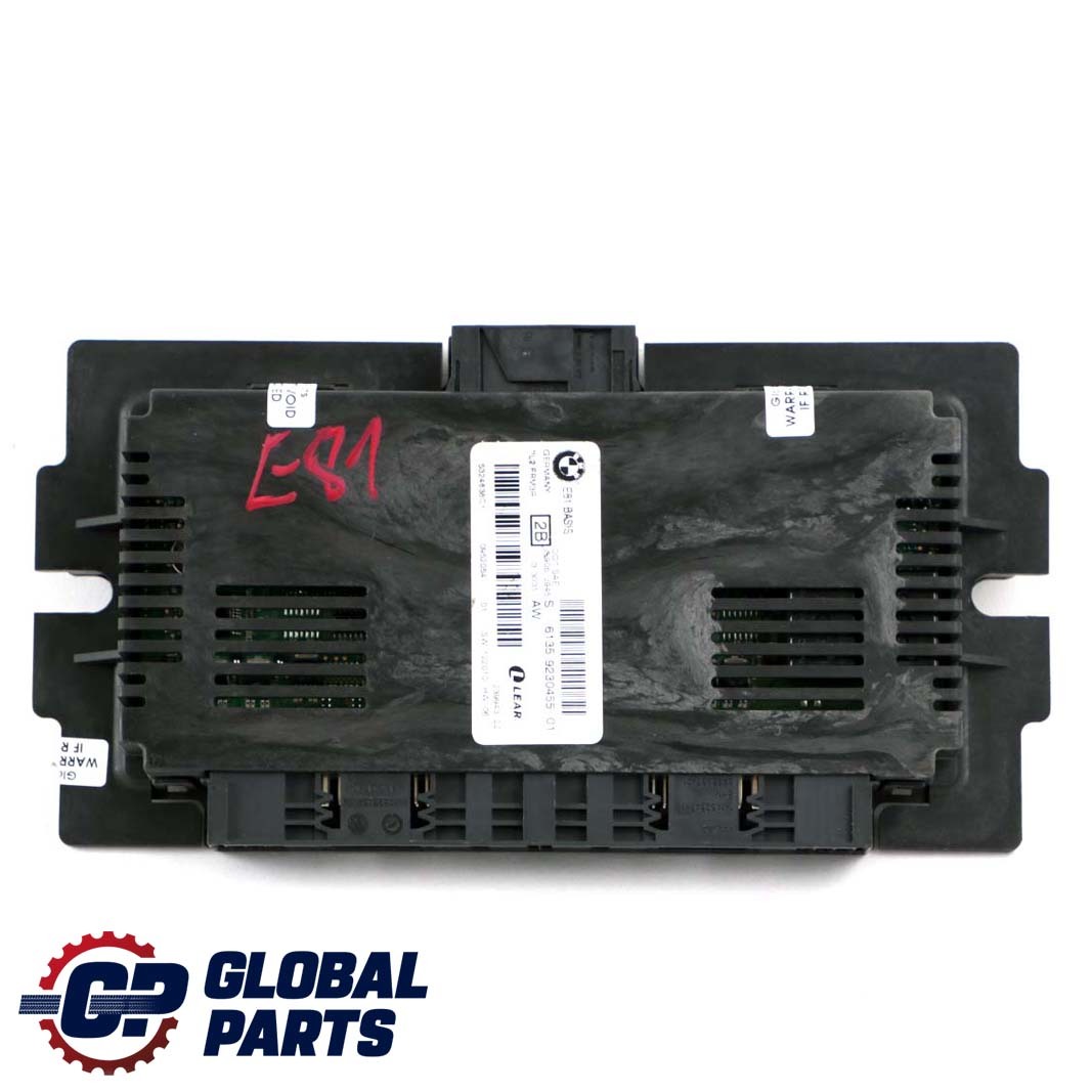 BMW 1 Series E81 Footwell ECU Light Control Module Basis PL2 FRM3R Lear 9230455