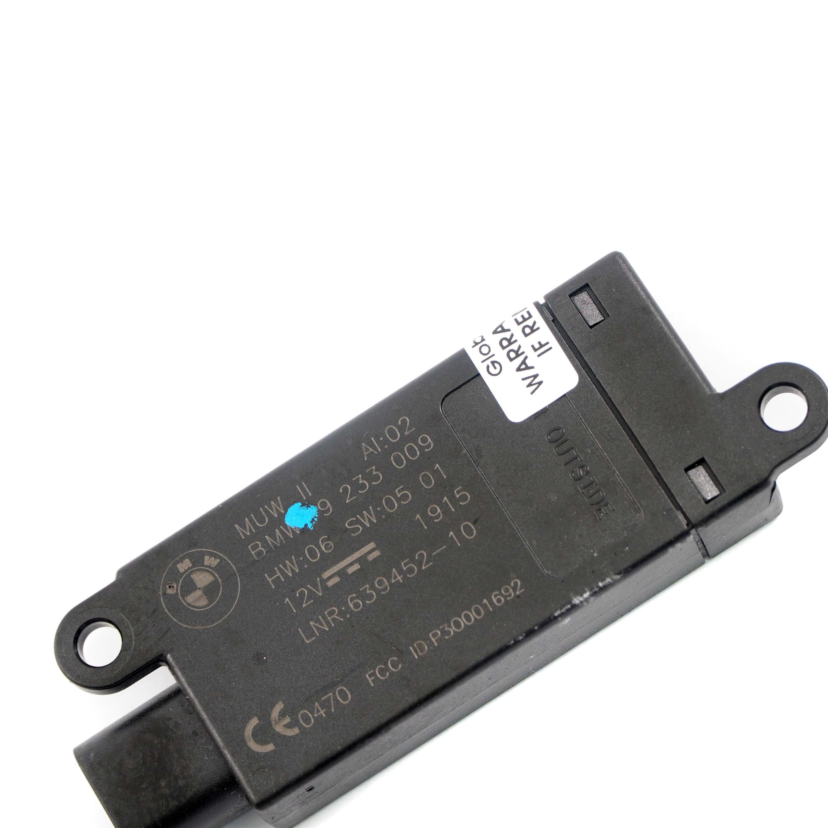 BMW 4 Series F33 F83 M4 Convertible DWA-Alarm System Module Unit ECU 9233009