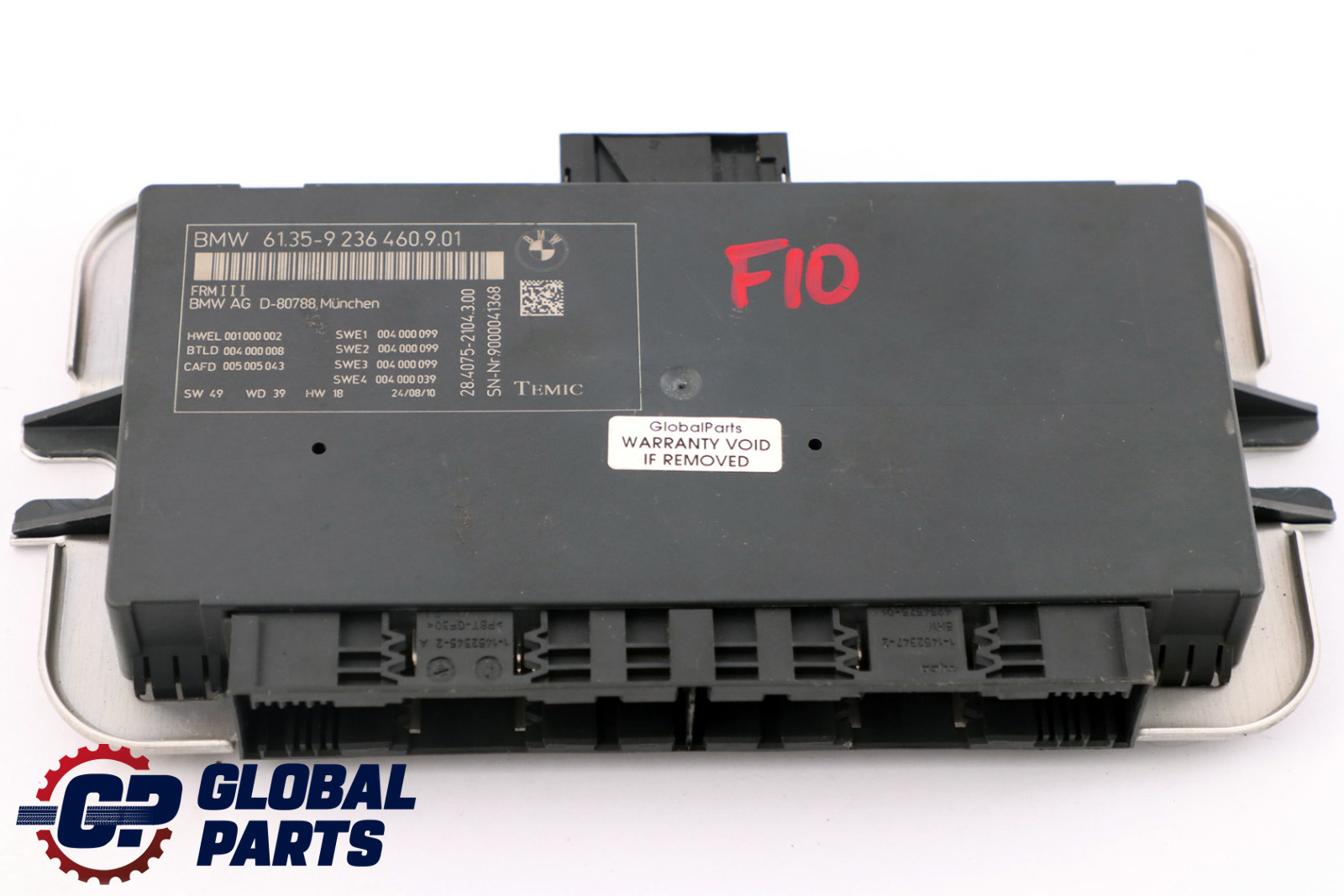 BMW F10 Footwell Light Module Control Unit ECU FRM III 9236460