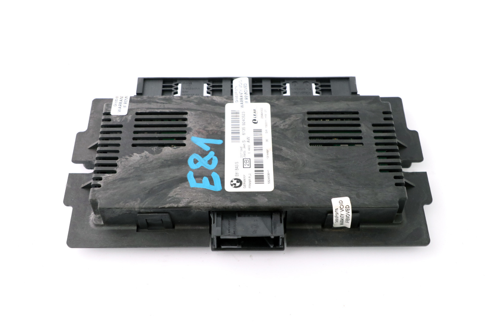 BMW 1 Series E81 Footwell Light Module Control Unit ECU BASIS PL2 FRM3R 9240523