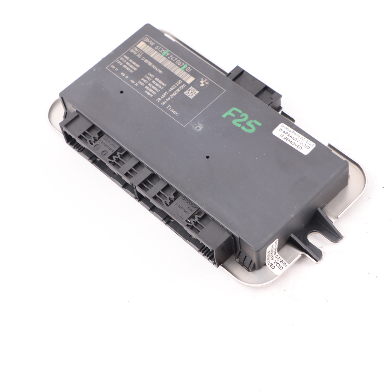 BMW X3 F25 Footwell Light Module Control Unit ECU FRM3 9247067