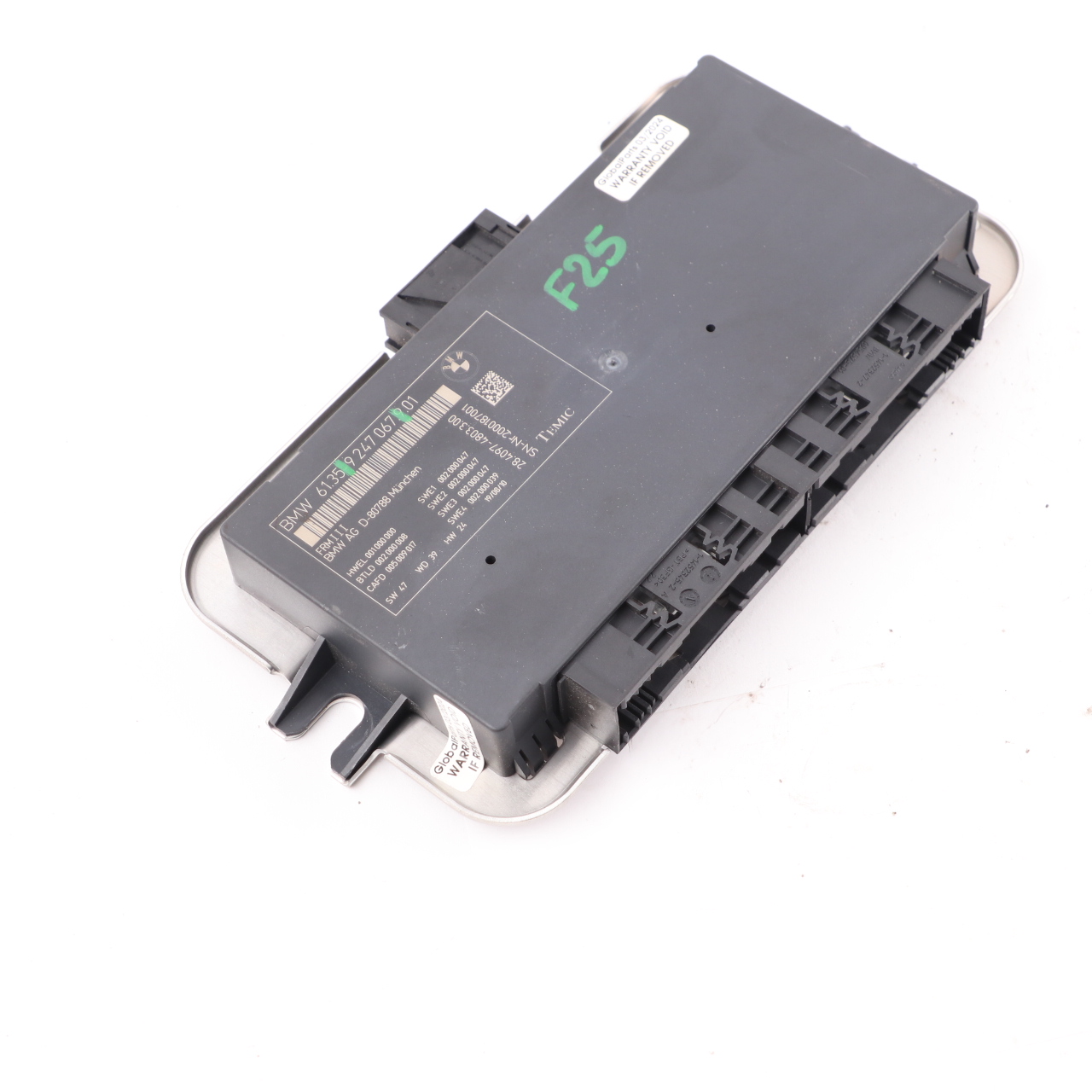 BMW X3 F25 Footwell Light Module Control Unit ECU FRM3 9247067