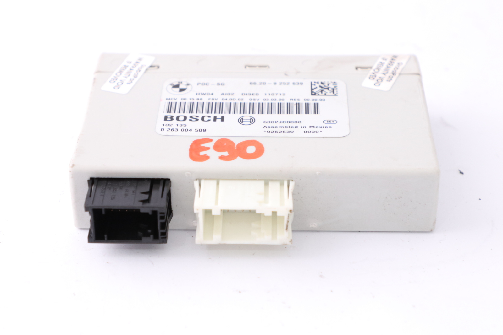 BMW 1 3 X1 Series E81 E84 E87 E90 E91 Parking Control Module Unit PDC 9252639