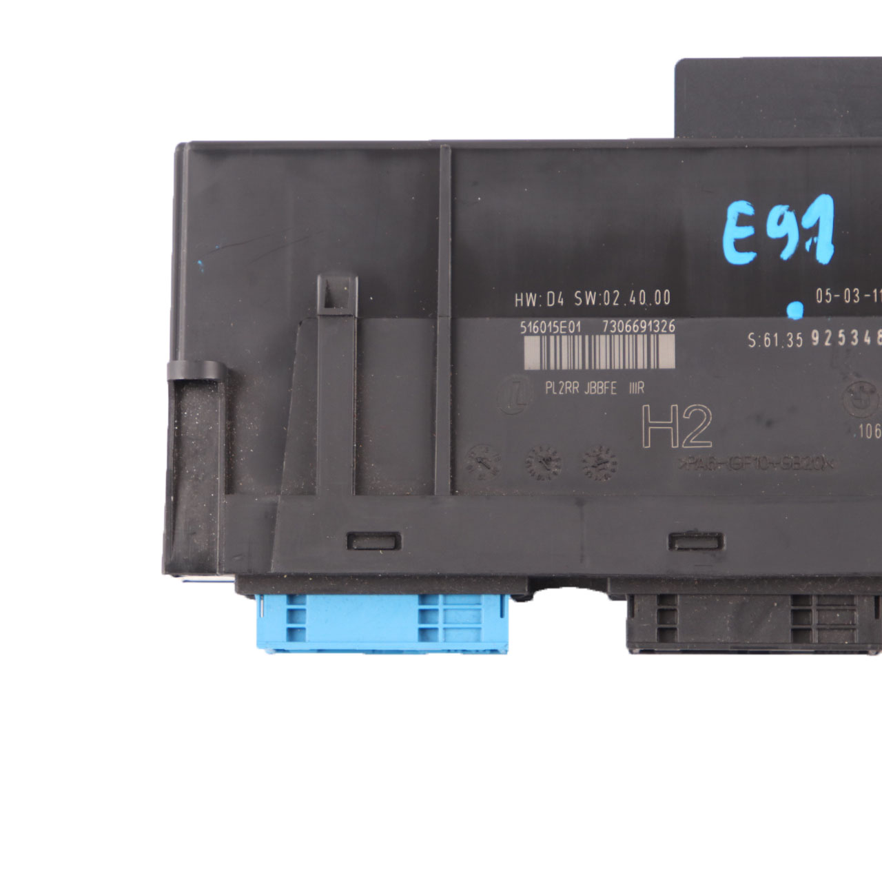 BMW E91 Junction Box ECU Body Control Module H2 PL2RR JBBFE IIIR 9253482