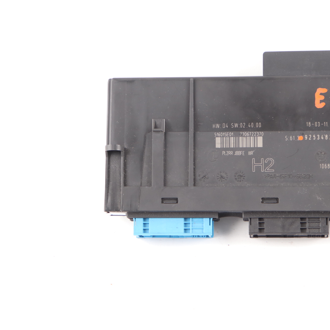 BMW E87 Junction Box ECU Body Control Module Unit H2 PL2RR JBBFE IIIR 9253482