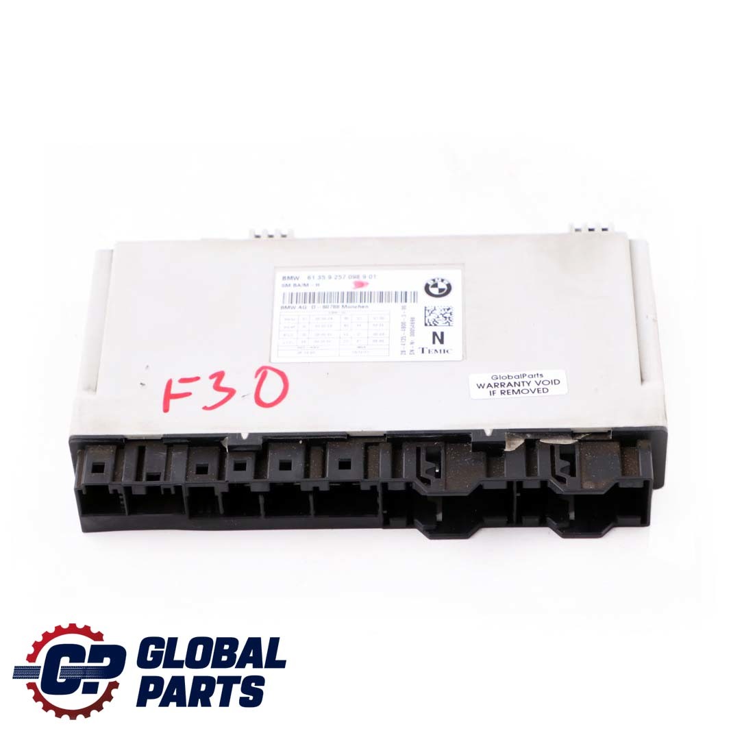 BMW F10 F11 F20 F21 F22 F30 F31 Front Seat Control Module ECU 9257098