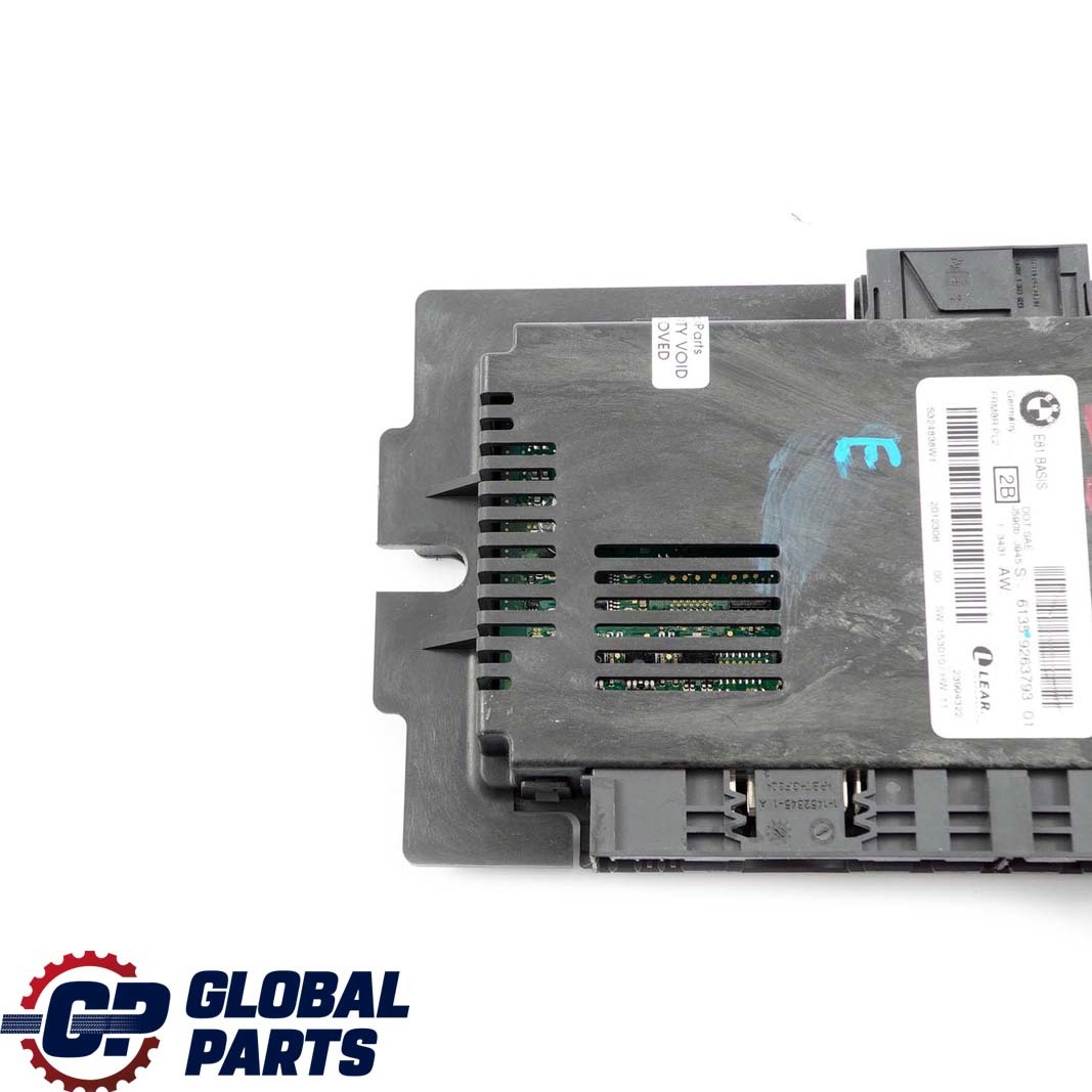 BMW 1 Series E81 Footwell ECU Light Control Module Basis PL2 FRM3R Lear 9263793