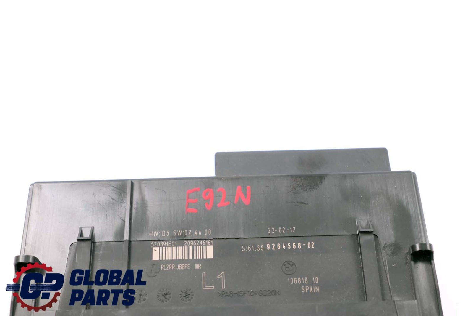 BMW E92 LCI Body Control Module Unit PL2RR JBBFE IIIR L1 9264568