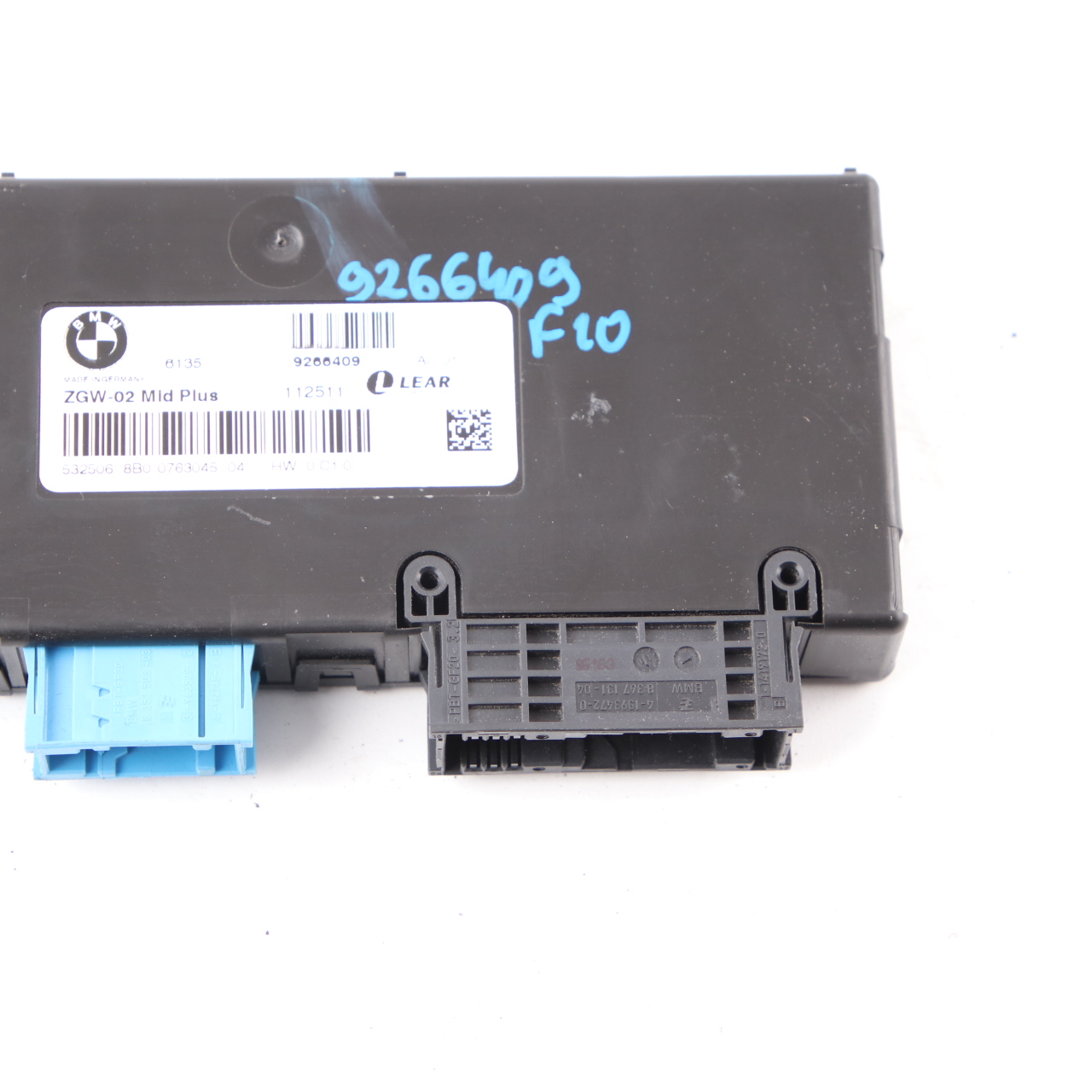 Gateway Module BMW F10 F11 Central Module Control Unit Lear ZGW-02 9266409