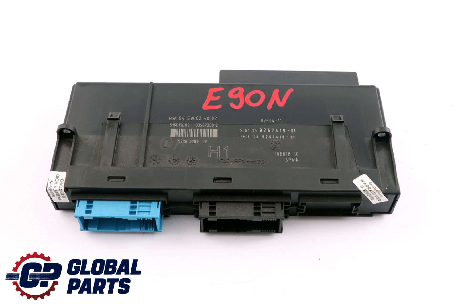 BMW 3 Series E90 LCI Body Control Module H1 61359267419 9267419