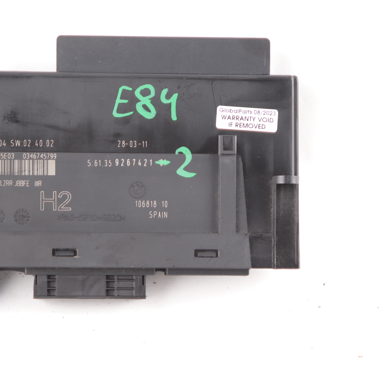 BMW E84 ECU Body Control Module Junction Box PL2RR JBBFE IIIR 9267421