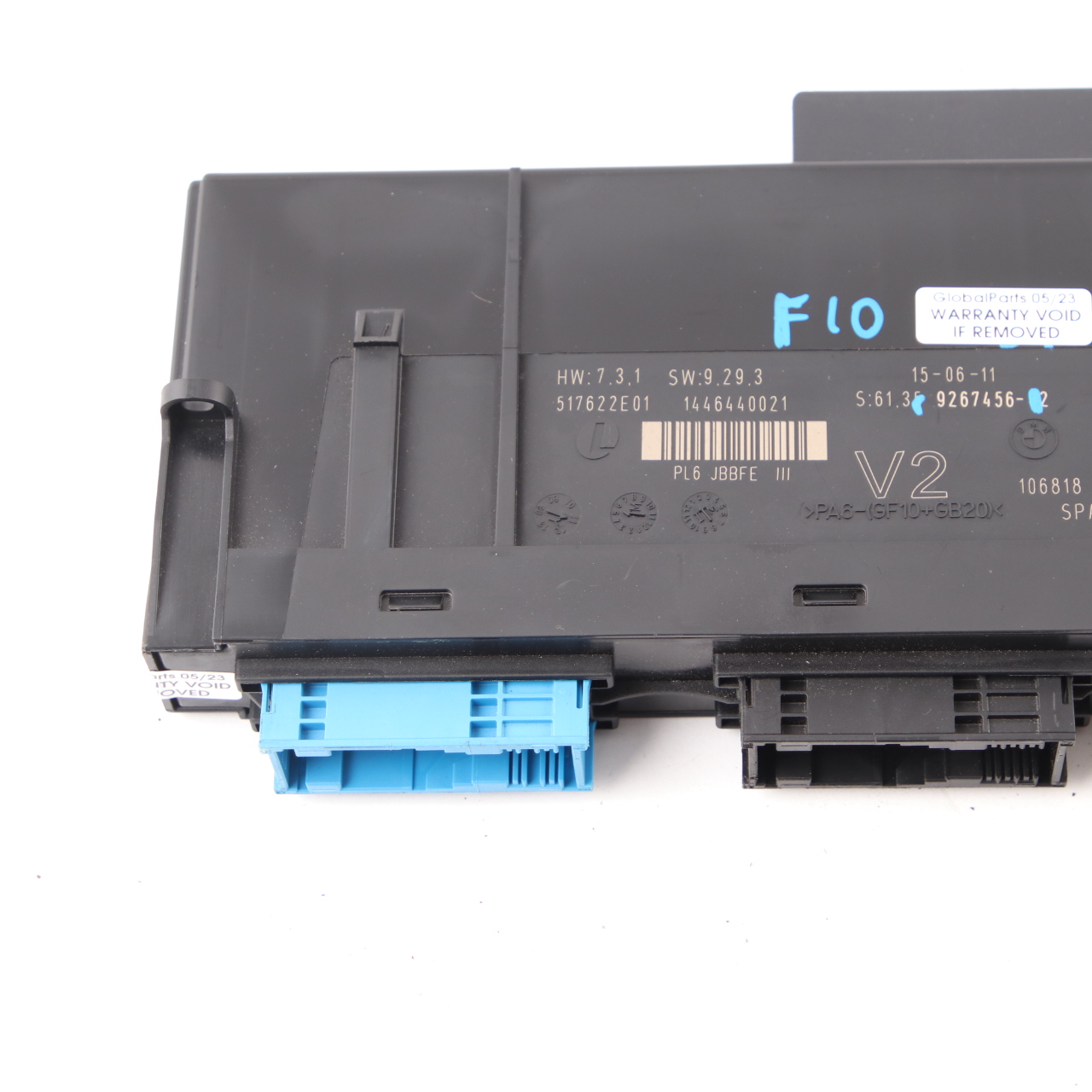 Control Unit BMW F10 F11 Body Module ECU JBBFE IIIR V2 PL6 ECU 9267456