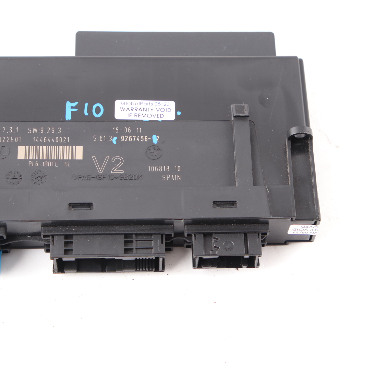 Control Unit BMW F10 F11 Body Module ECU JBBFE IIIR V2 PL6 ECU 9267456