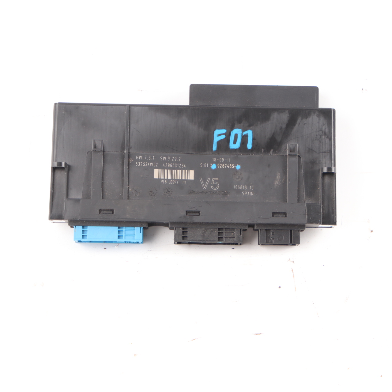 Body Control Module BMW F01 ECU Junction Box V5 PL6 JBBFE III Lear 9267465