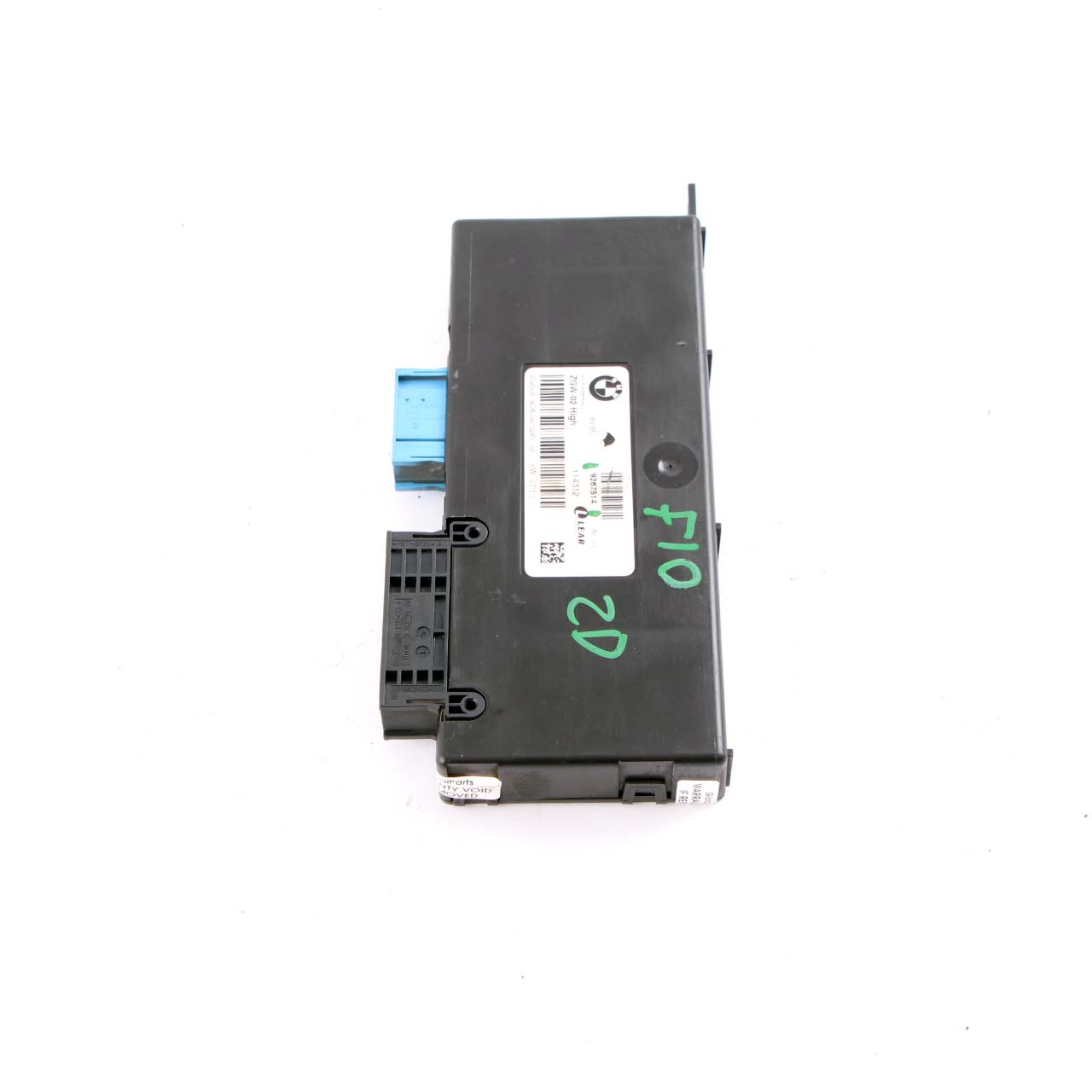 BMW F10 F11 F12 Central Gateway Module ECU Control Unit Lear ZGW-02 High 9267514