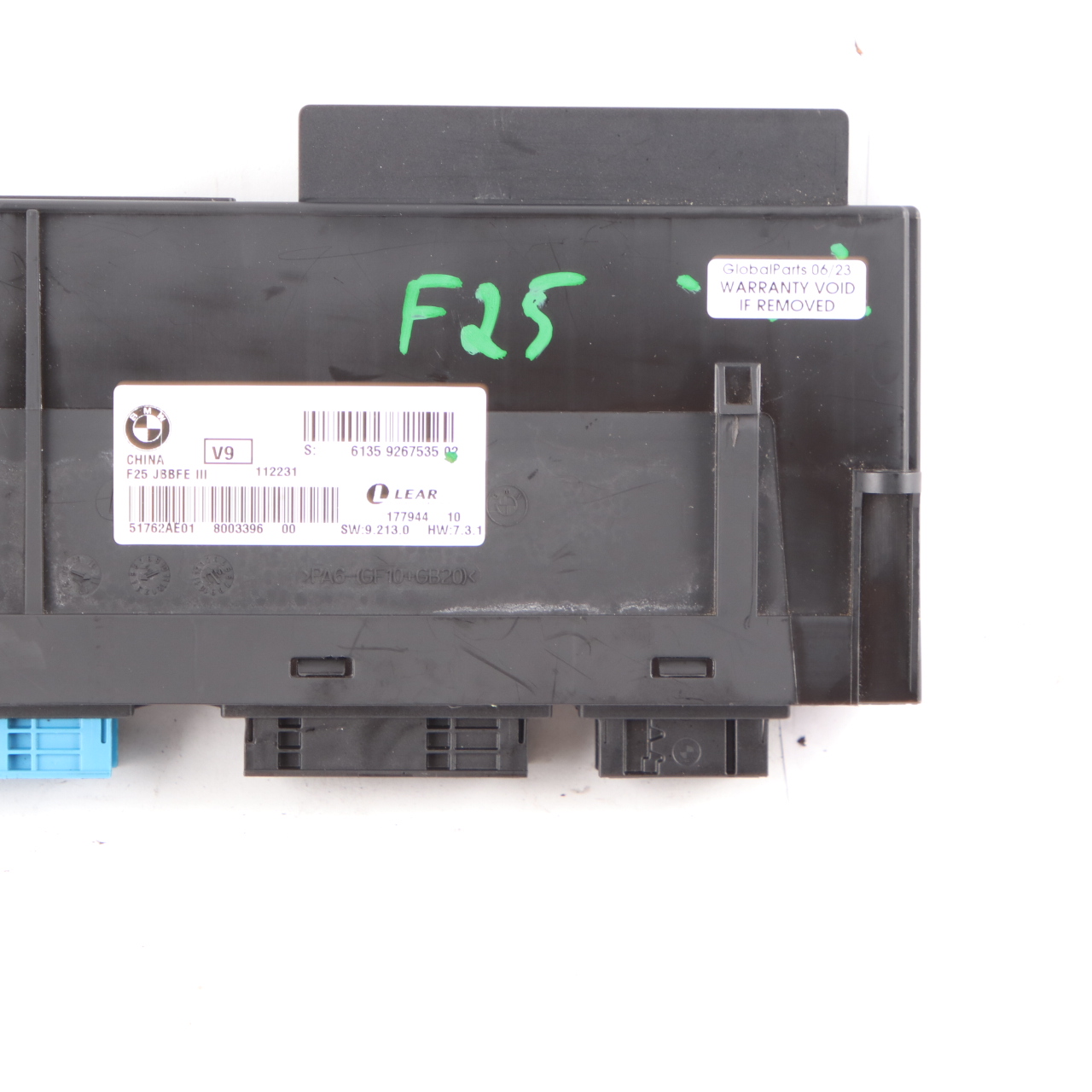 BMW X3 F25 Body Control Module ECU Junction Box JBBFE III 3 V9 Lear 9267535