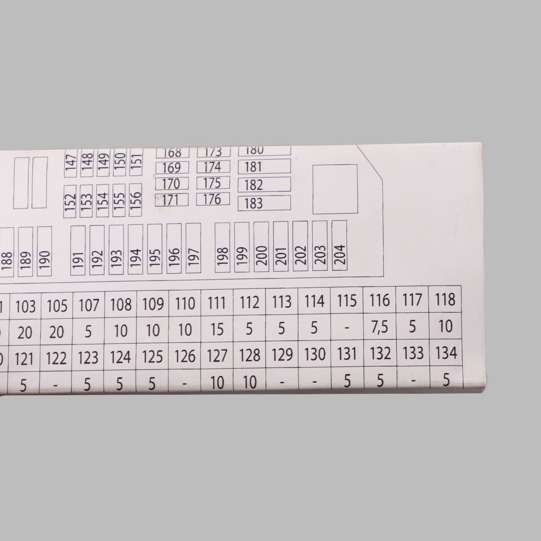 BMW F10 Fuse Location Diagram Map Fuse Grouping 9267980