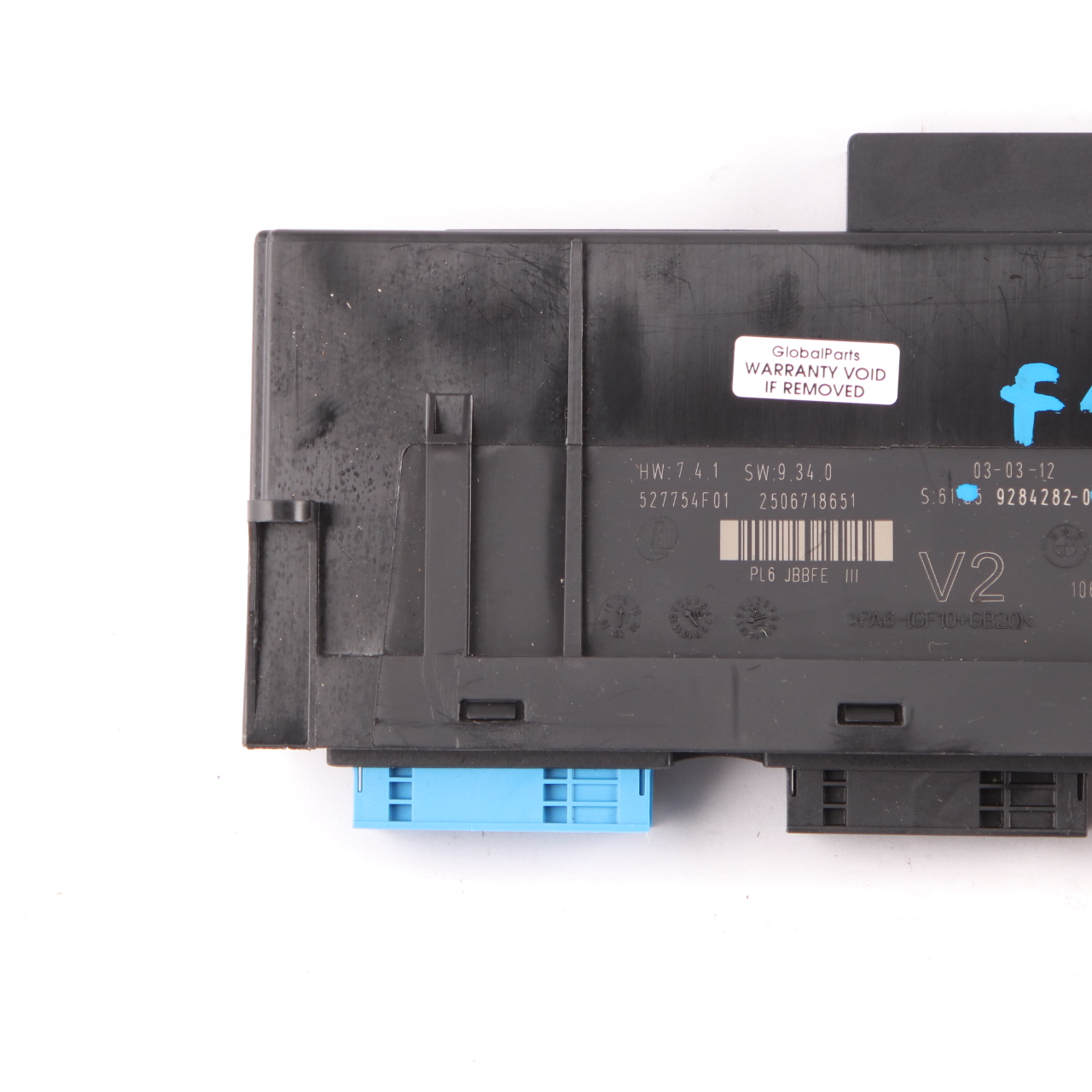 BMW F10 Body Control Module ECU Junction Box PL6 JBBFE III V2 9284282