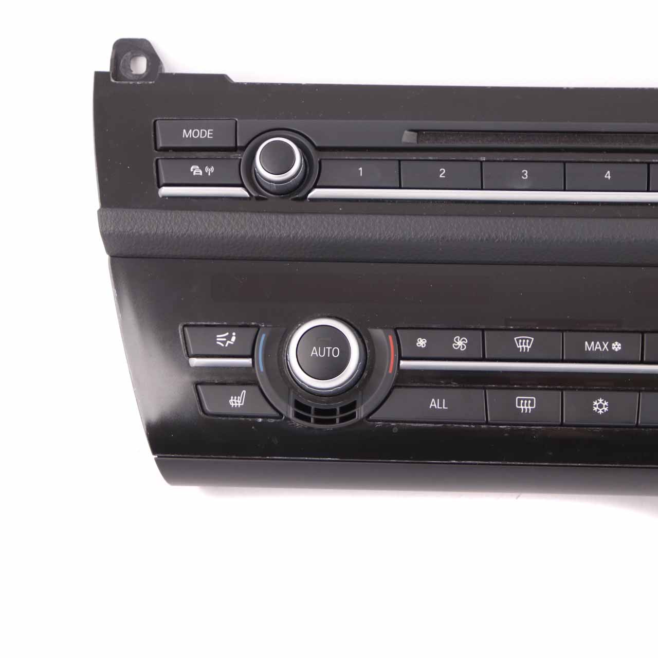 BMW F10 F11 Switch Panel Radio Air Conditioning Control Panel Black 9285330