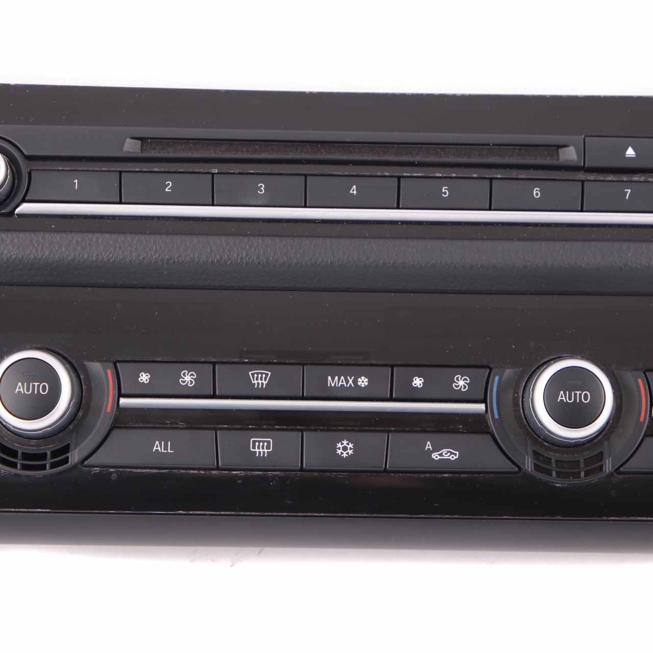 BMW F10 F11 Switch Panel Radio Air Conditioning Control Panel Black 9285330