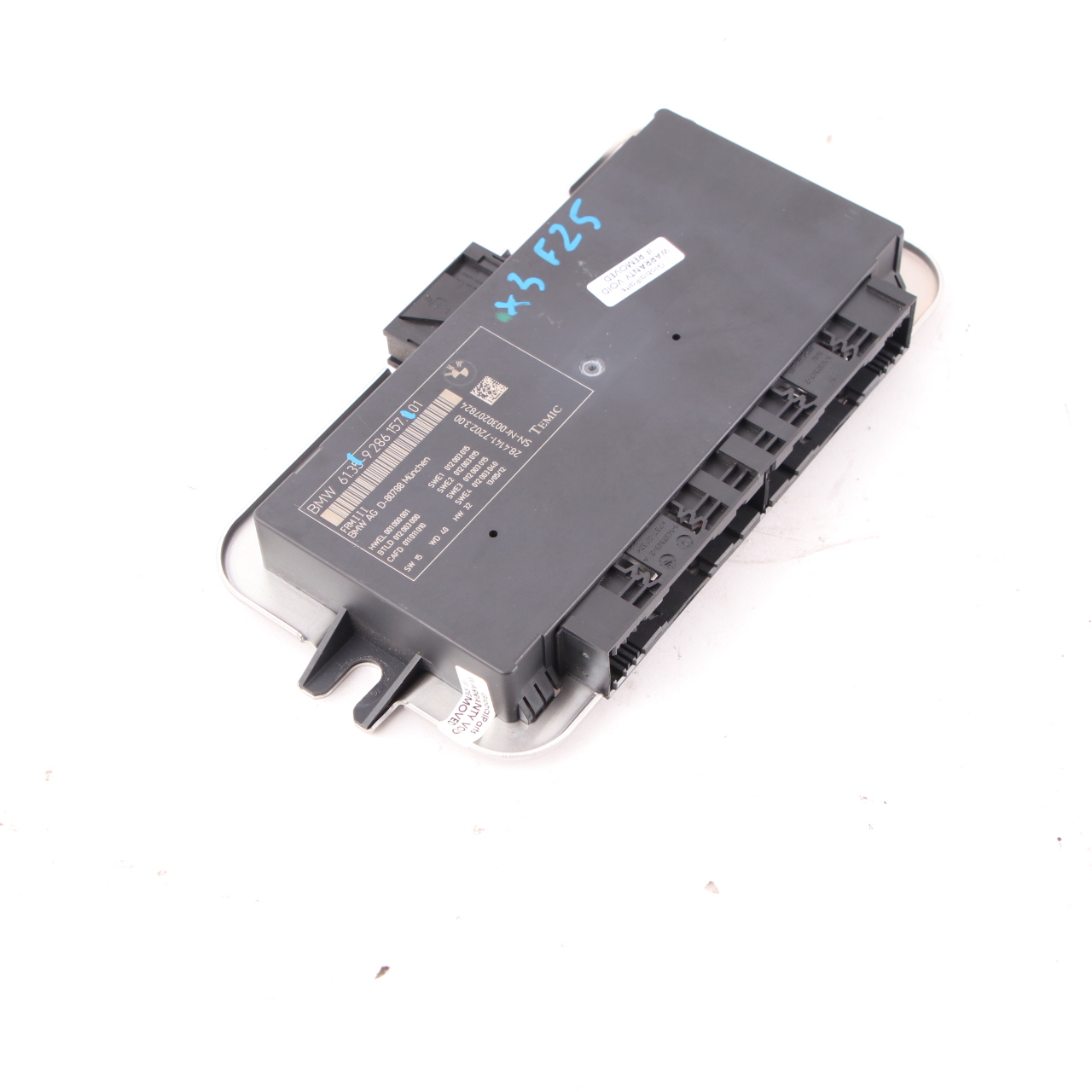 BMW X3 F25 Light Module Control Footwell Lightning ECU Unit FRM3 9286157