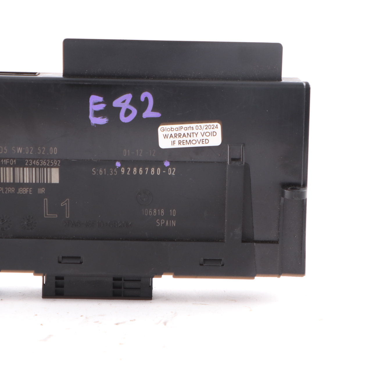 Module BMW E82 Junction Box Body Comfort Control Unit 9286780