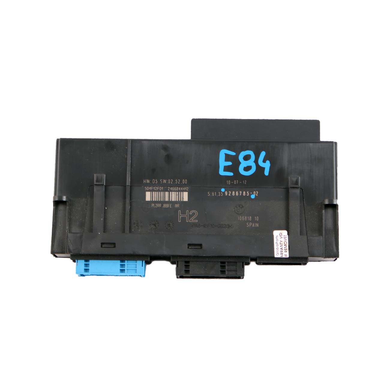 BMW X1 E84 ECU Body Control Module Junction Box H2 PL2RR JBBFE IIIR 9286785