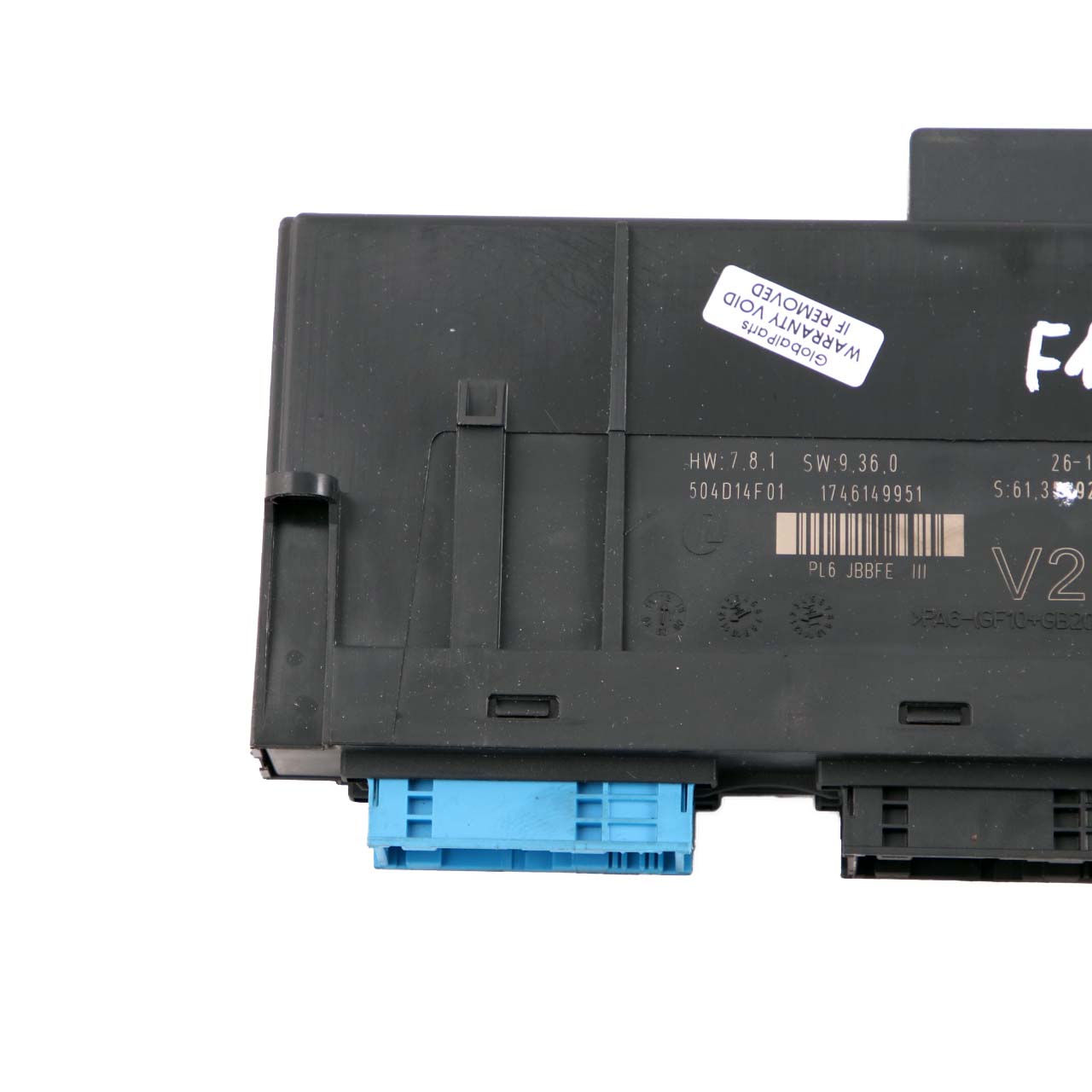 BMW F10 ECU Body Control Module Junction Box V2 PL6 JBBFE III 9286941