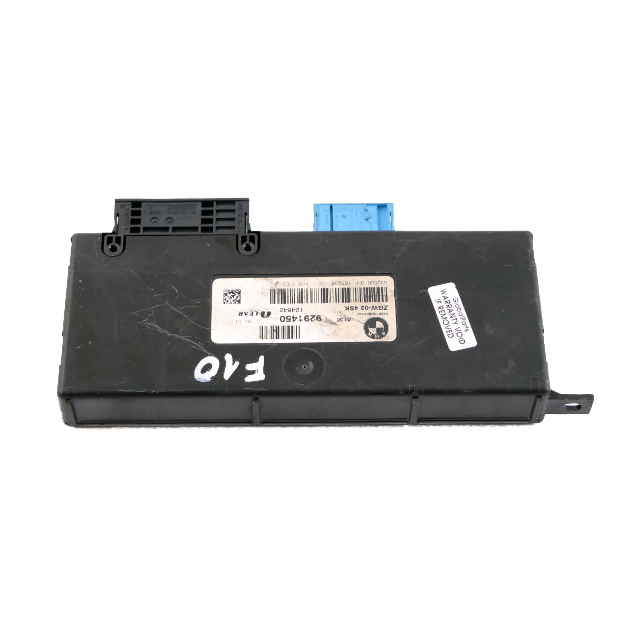 BMW F10 Central Gateway Module ECU Control Unit LEAR ZGW-02 4SK 9291450