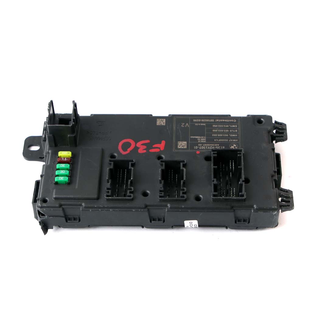 BMW F30 REM Rear Electronic Module Fuse Box Control Unit V2 9293307