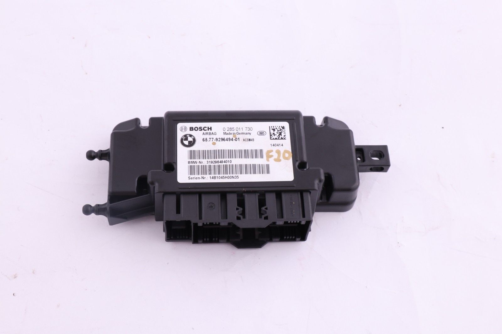 BMW F20 F21 F22 F30 F31 F32 Control Unit Airbag Ecu 9296494