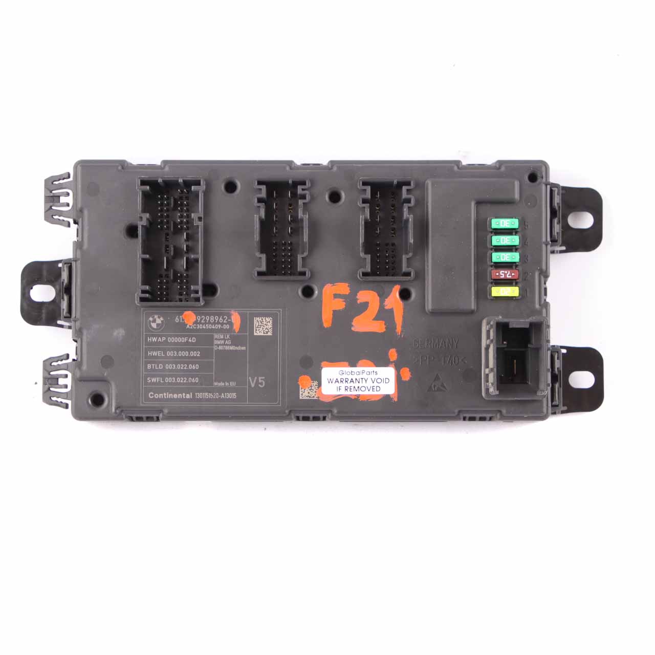 BMW F20 F21 F22 F30 F31 F32 F33 F80 M3 Body Control Unit Module REM V5 9298962