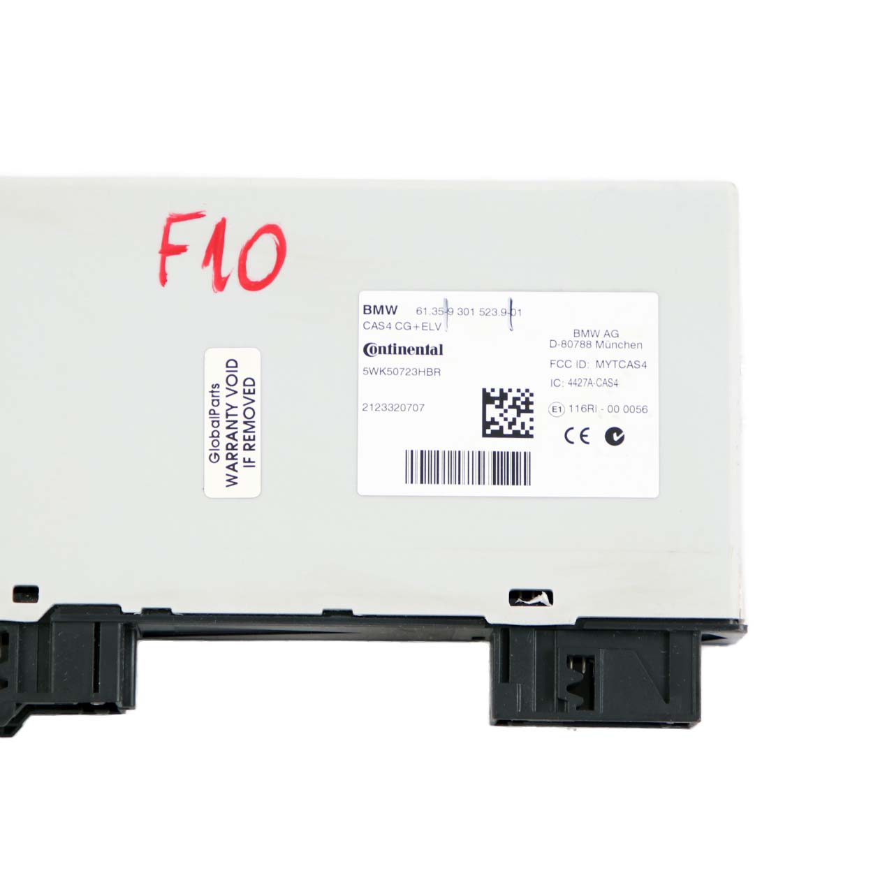 BMW 5 Series F07 F10 F11 CAS4 Control Unit Key Reading Module 9301523 