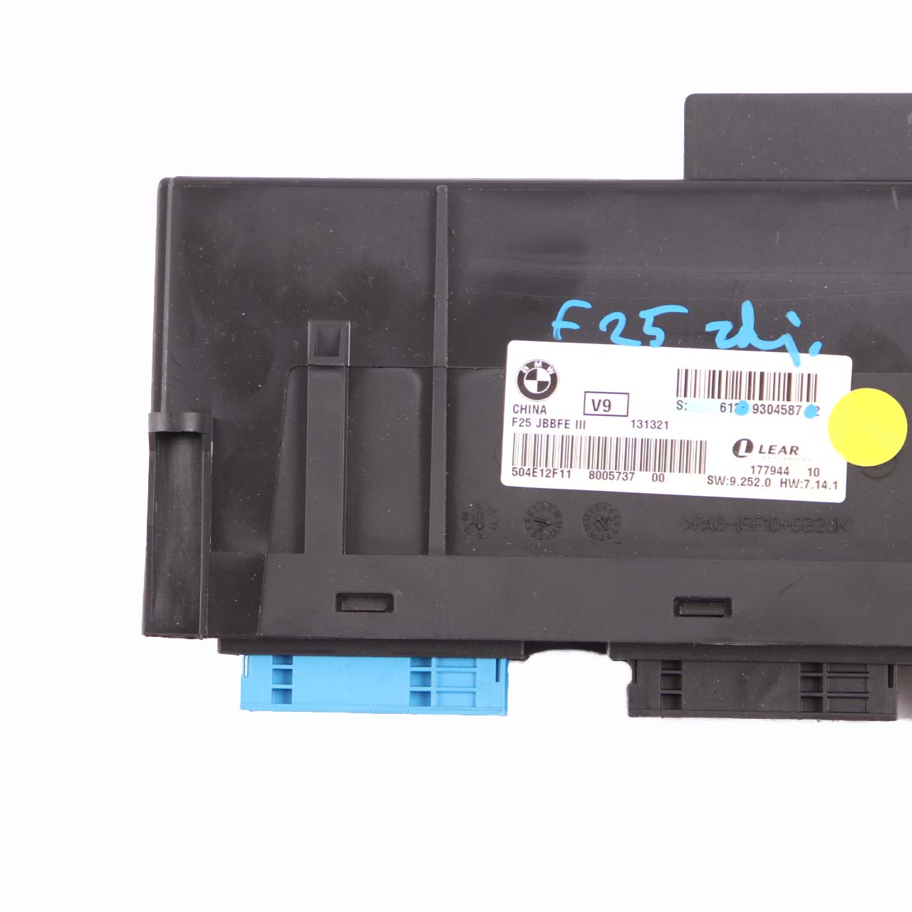 Body Control Module BMW X3 F25 ECU Junction Box JBBFE III 3 Lear 9304587