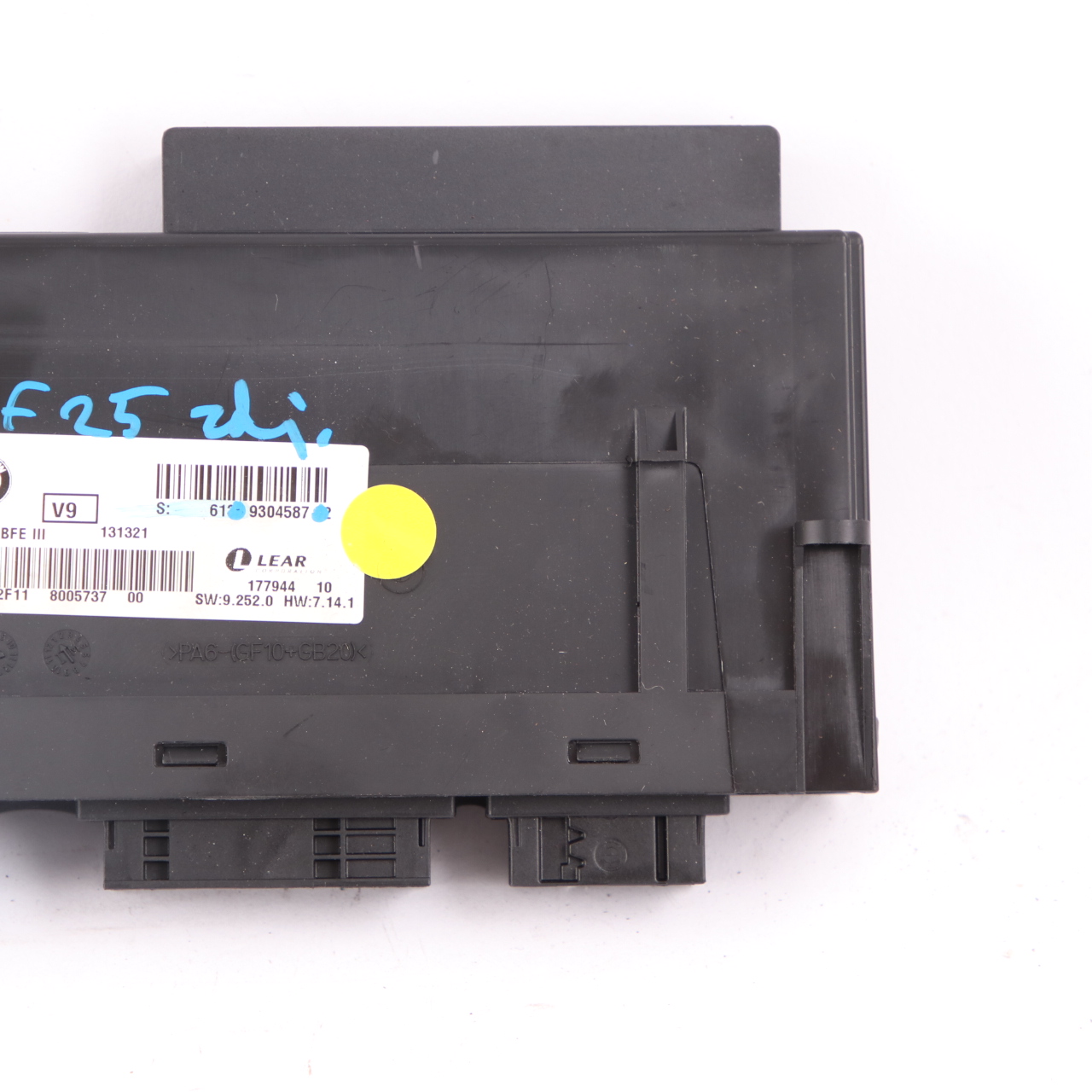 Body Control Module BMW X3 F25 ECU Junction Box JBBFE III 3 Lear 9304587