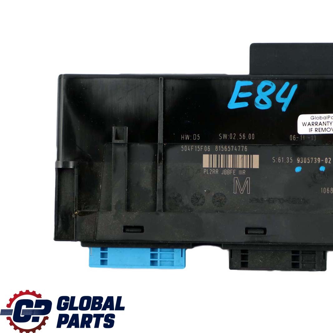 BMW X1 E84 ECU Body Control Module M PL2RR JBBFE IIIR Junction Box 9305739