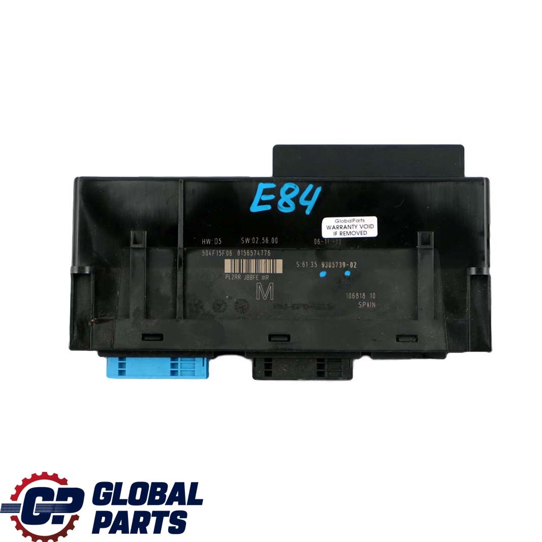 BMW X1 E84 ECU Body Control Module M PL2RR JBBFE IIIR Junction Box 9305739