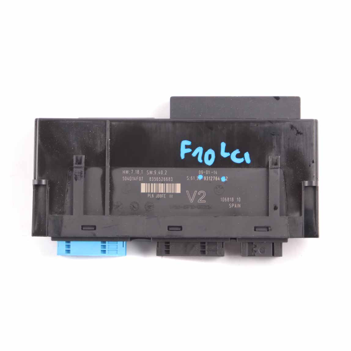 Body Control Module BMW F10 LCI ECU Junction Box PL6 JBBFE III V2 9312764