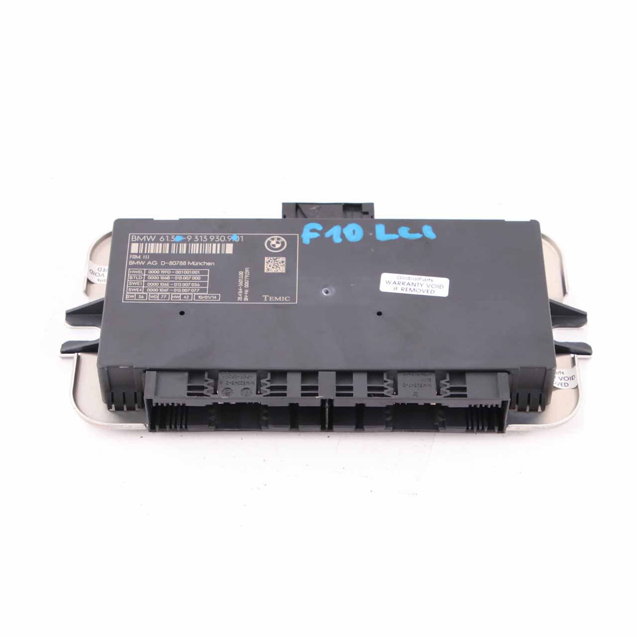 Light Module BMW F10 LCI Control Footwell Lightning ECU Unit FRM3 9313930